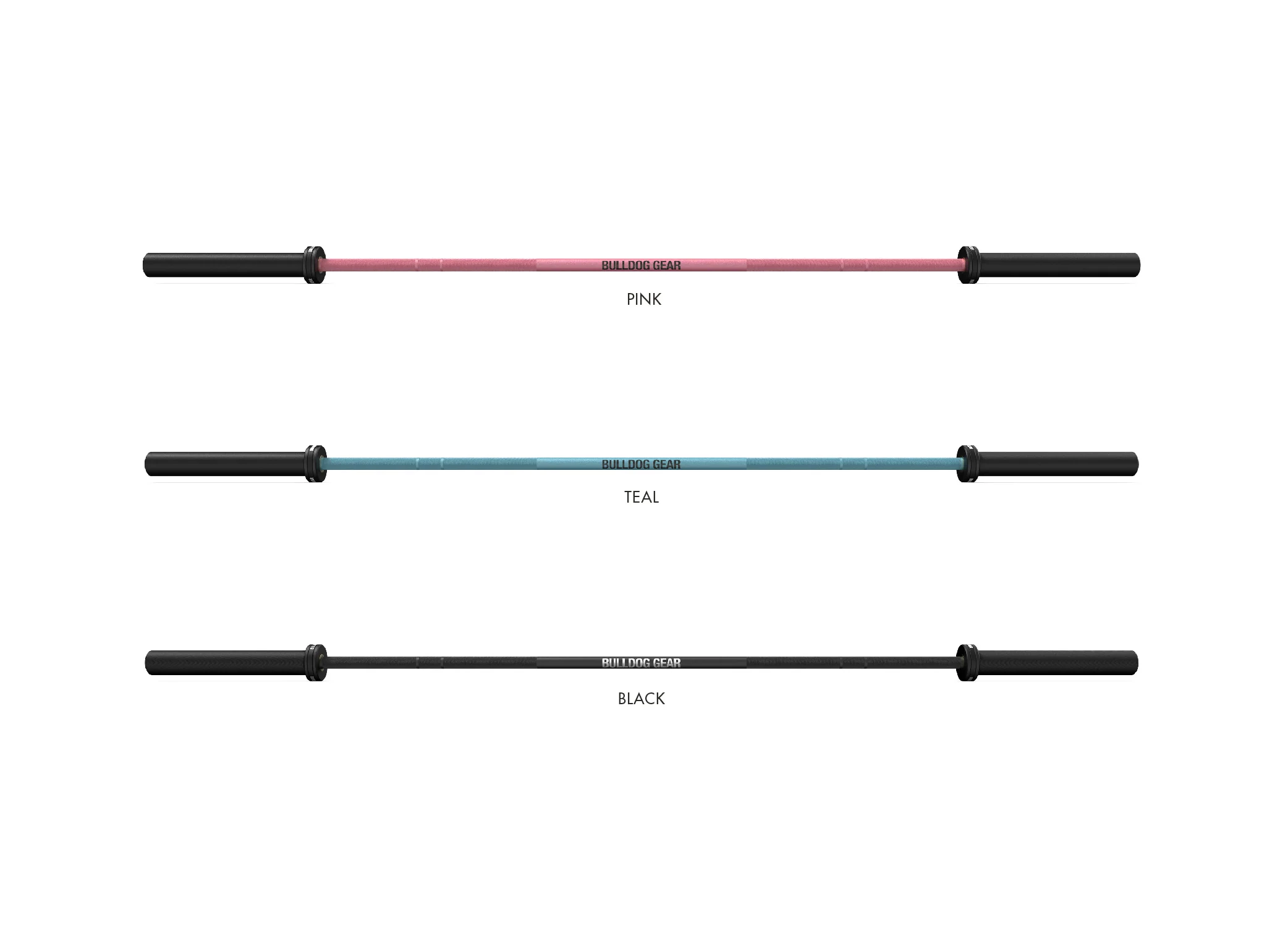 Bulldog Gear - Women's Cerakote 15kg Olympic Barbell - Image 11