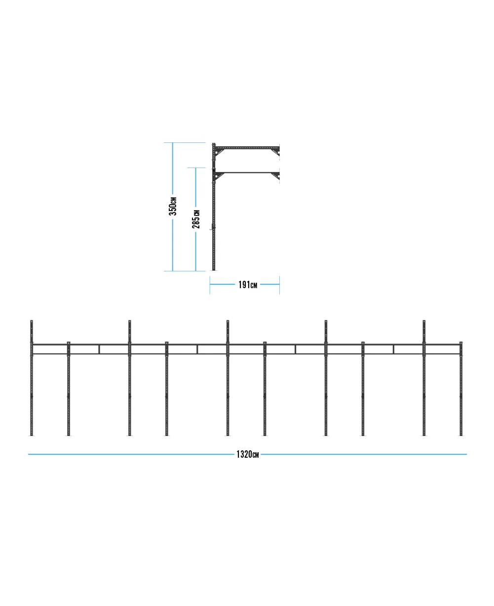 Bulldog Gear - 5 Bay Wall Mounted Rig - Image 2