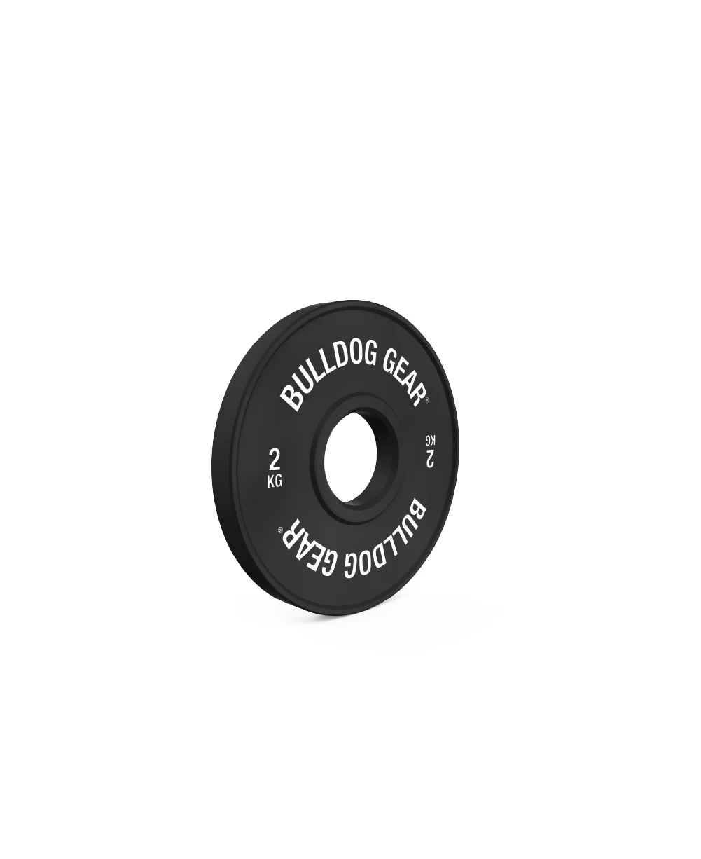 Bulldog Gear - Black Fractional Weight Change Plates 1.0 - 0.5kg-5kg - Image 5