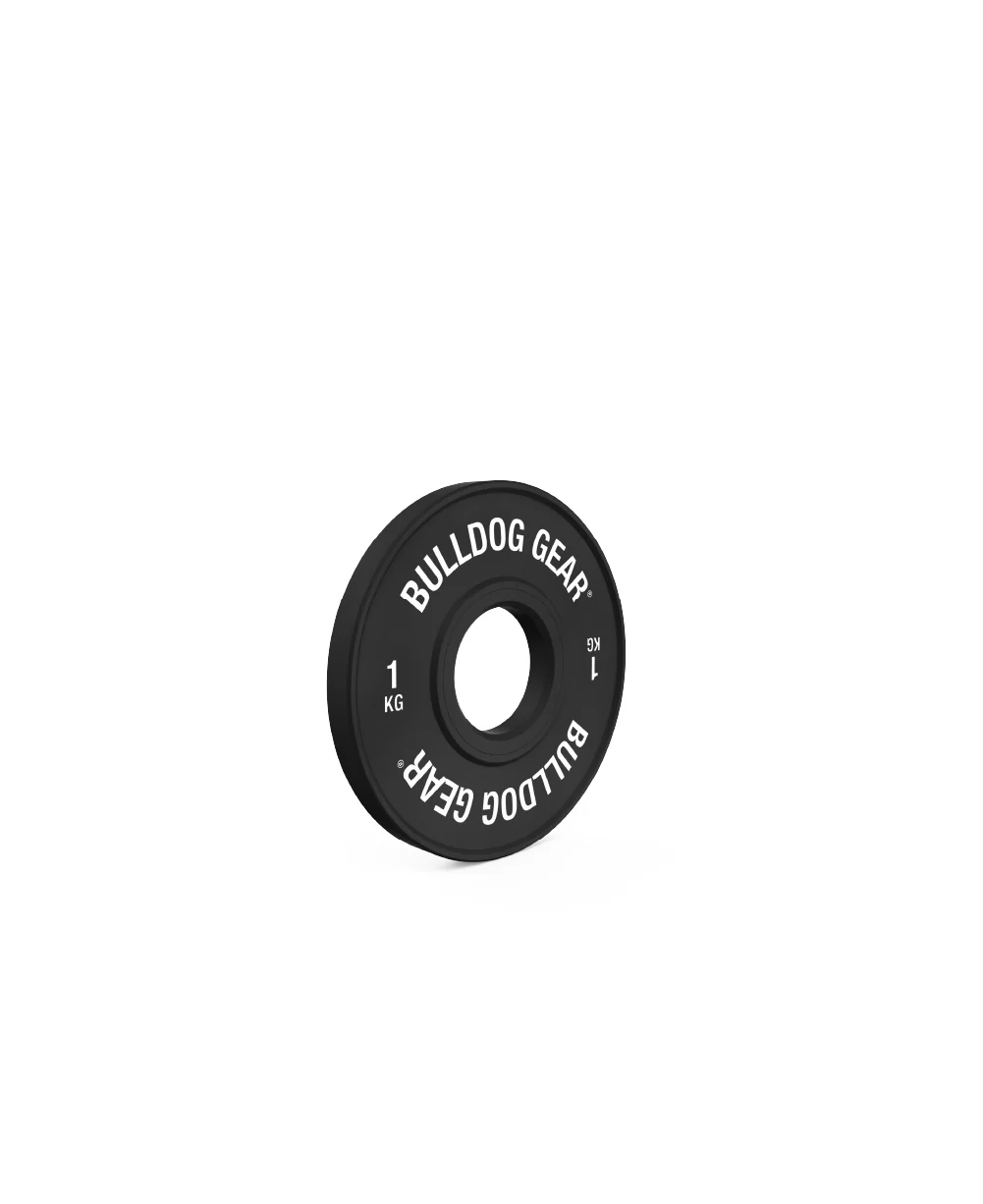 Bulldog Gear - Black Fractional Weight Change Plates 1.0 - 0.5kg-5kg - Image 6