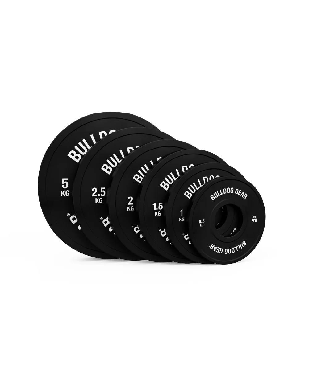 Bulldog Gear - Black Fractional Weight Change Plates 1.0 - 0.5kg-5kg - Image 8