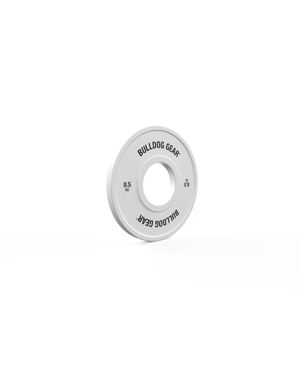 Bulldog Gear - Coloured Competition Fractional Weight Change Plates 1.0 - 0.5kg-5kg - Image 3
