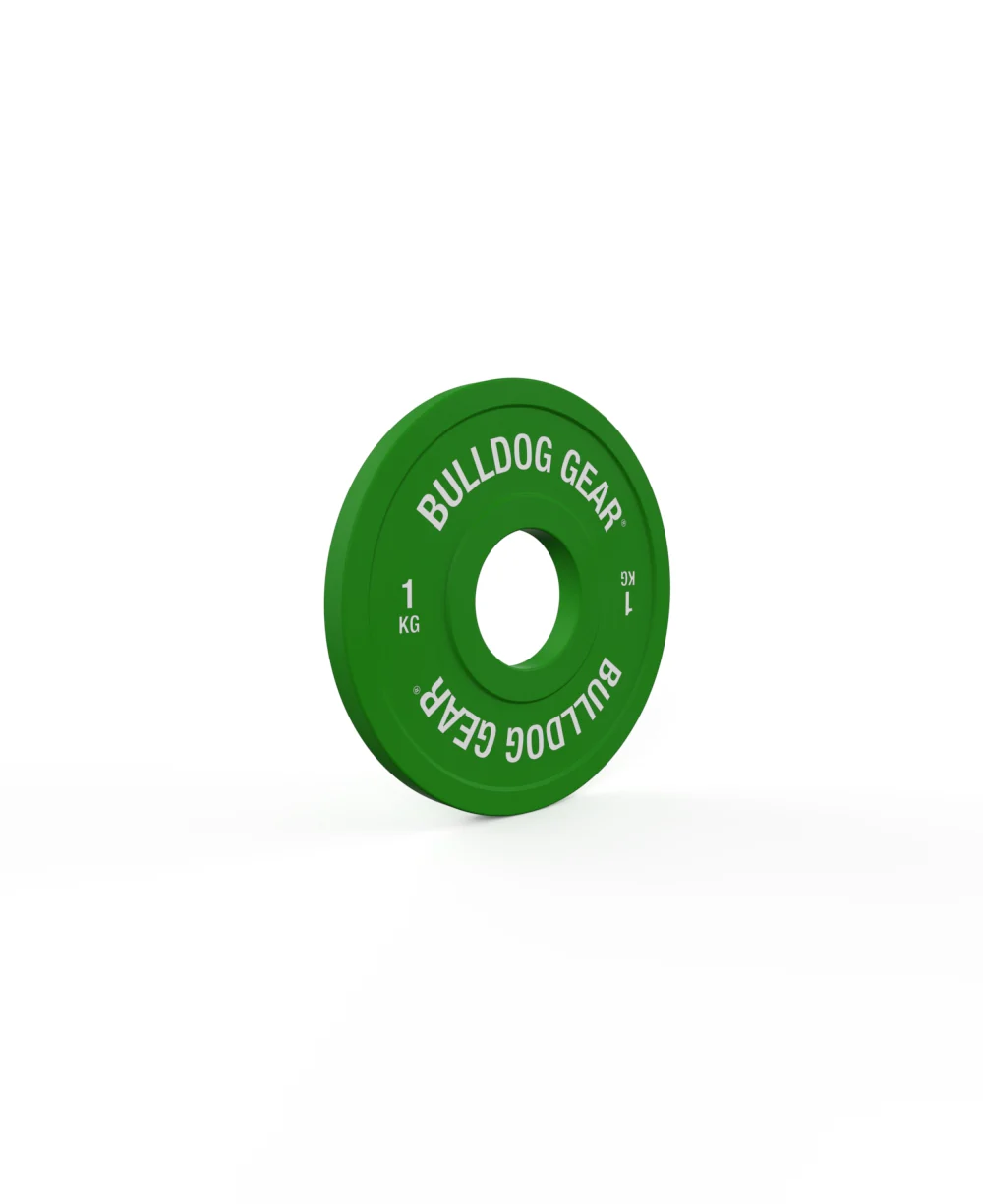 Bulldog Gear - Coloured Competition Fractional Weight Change Plates 1.0 - 0.5kg-5kg - Image 4