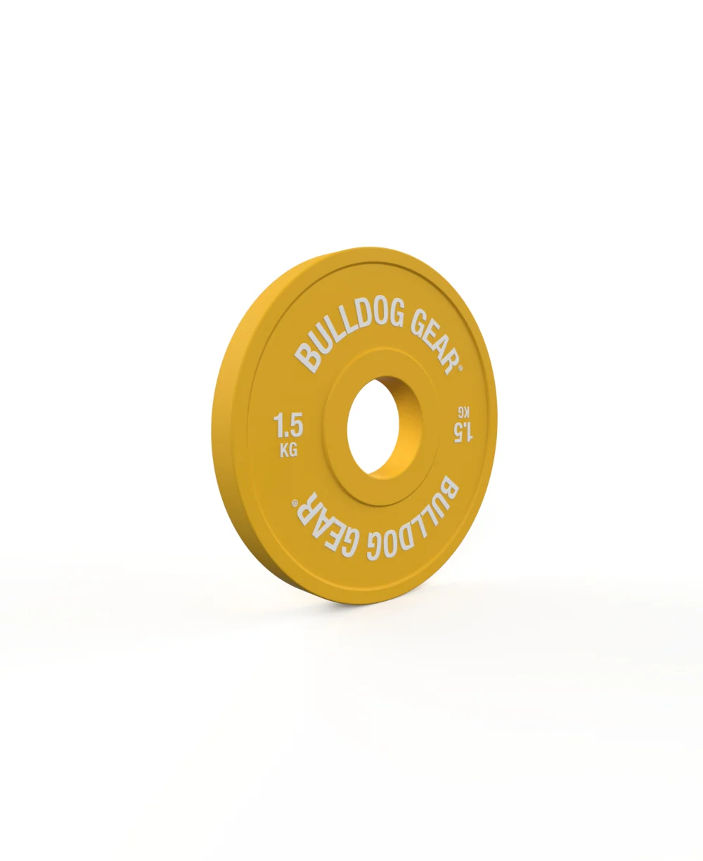 Bulldog Gear - Coloured Competition Fractional Weight Change Plates 1.0 - 0.5kg-5kg - Image 5