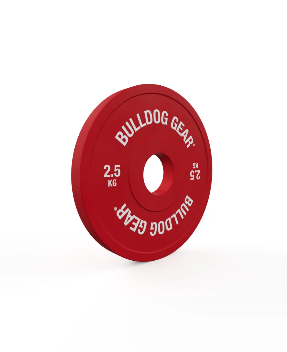 Bulldog Gear - Coloured Competition Fractional Weight Change Plates 1.0 - 0.5kg-5kg - Image 7