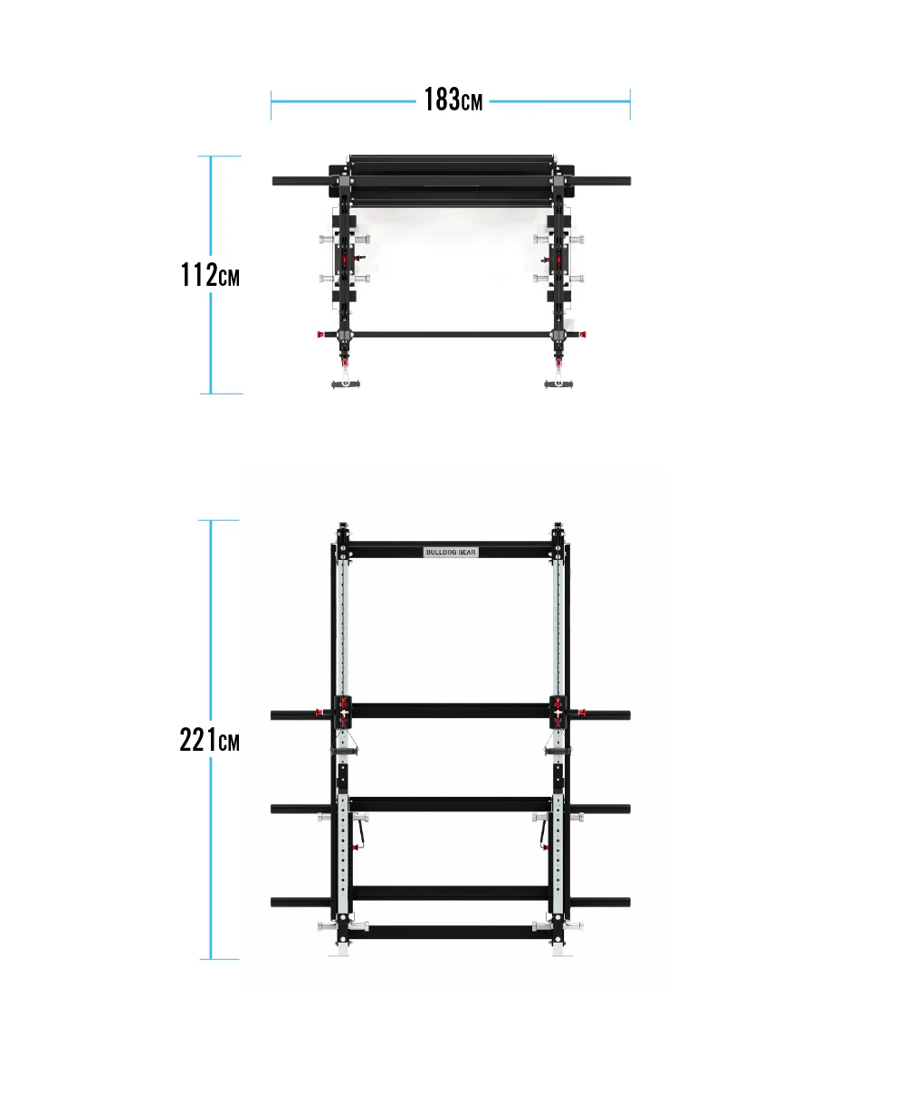 Bulldog Gear - Home Gym Nemesis Performance Rack - Image 4