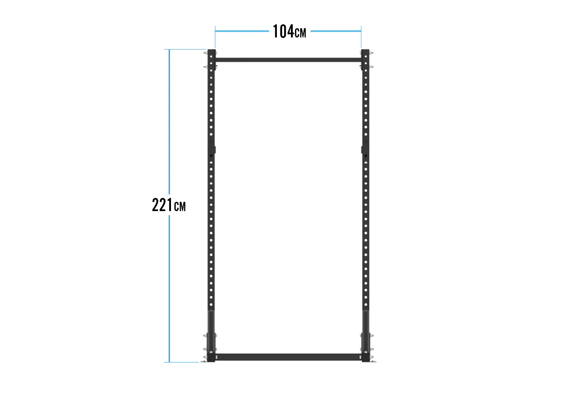 Bulldog Gear - Home Gym Series Squat Rack With Pull Up Bar - HGSSR2 2.2m - Image 7