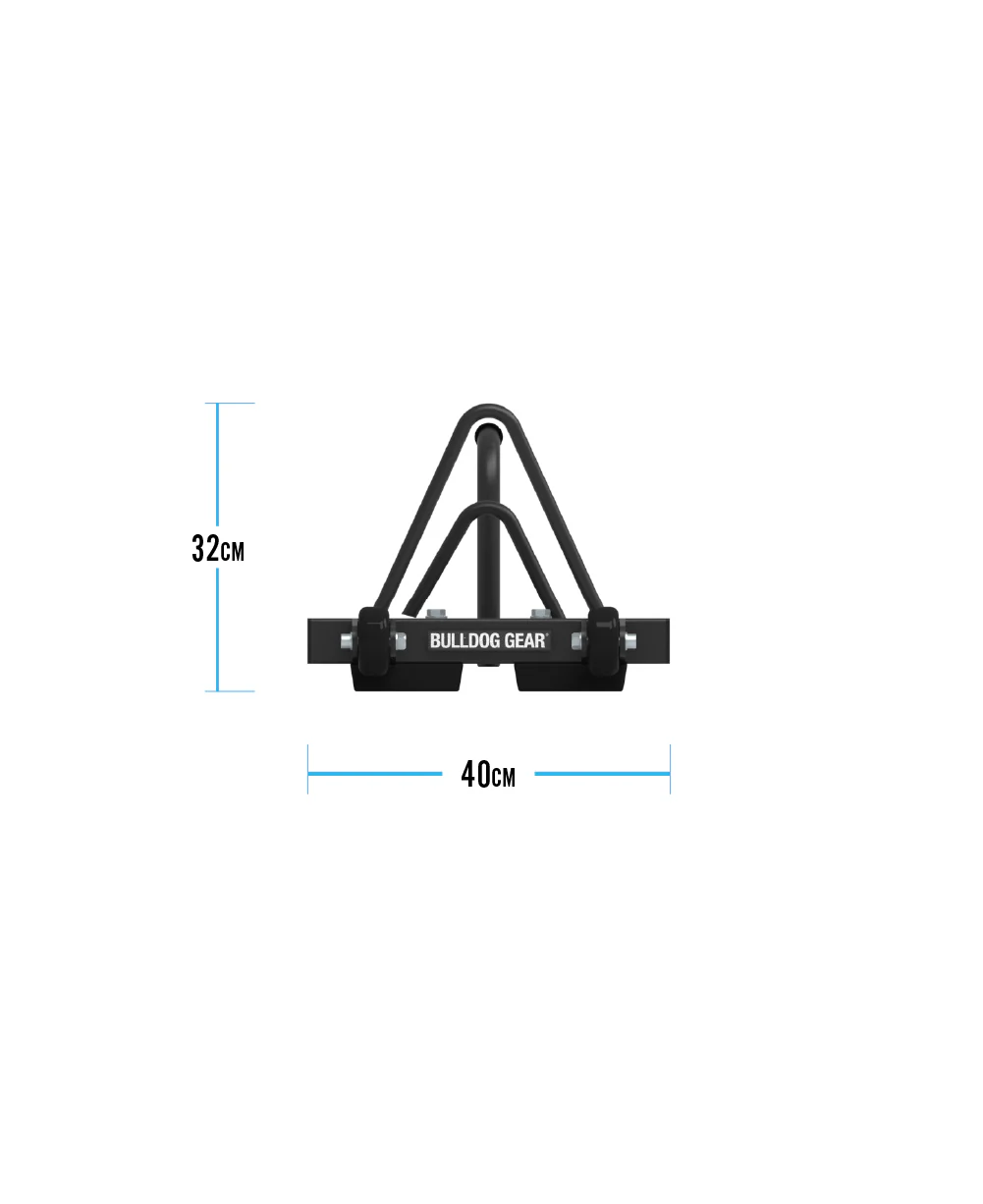 Bulldog Gear - Horizontal Toaster Rack Bumper Plate Storage v.2 - Image 4
