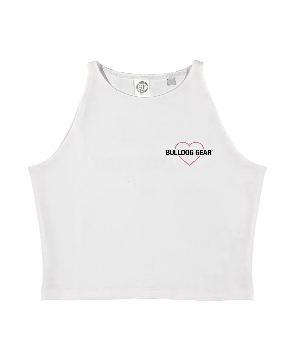 Bulldog Gear - Limited Edition Ladies Heart Crop - We Love Bulldog - Image 5