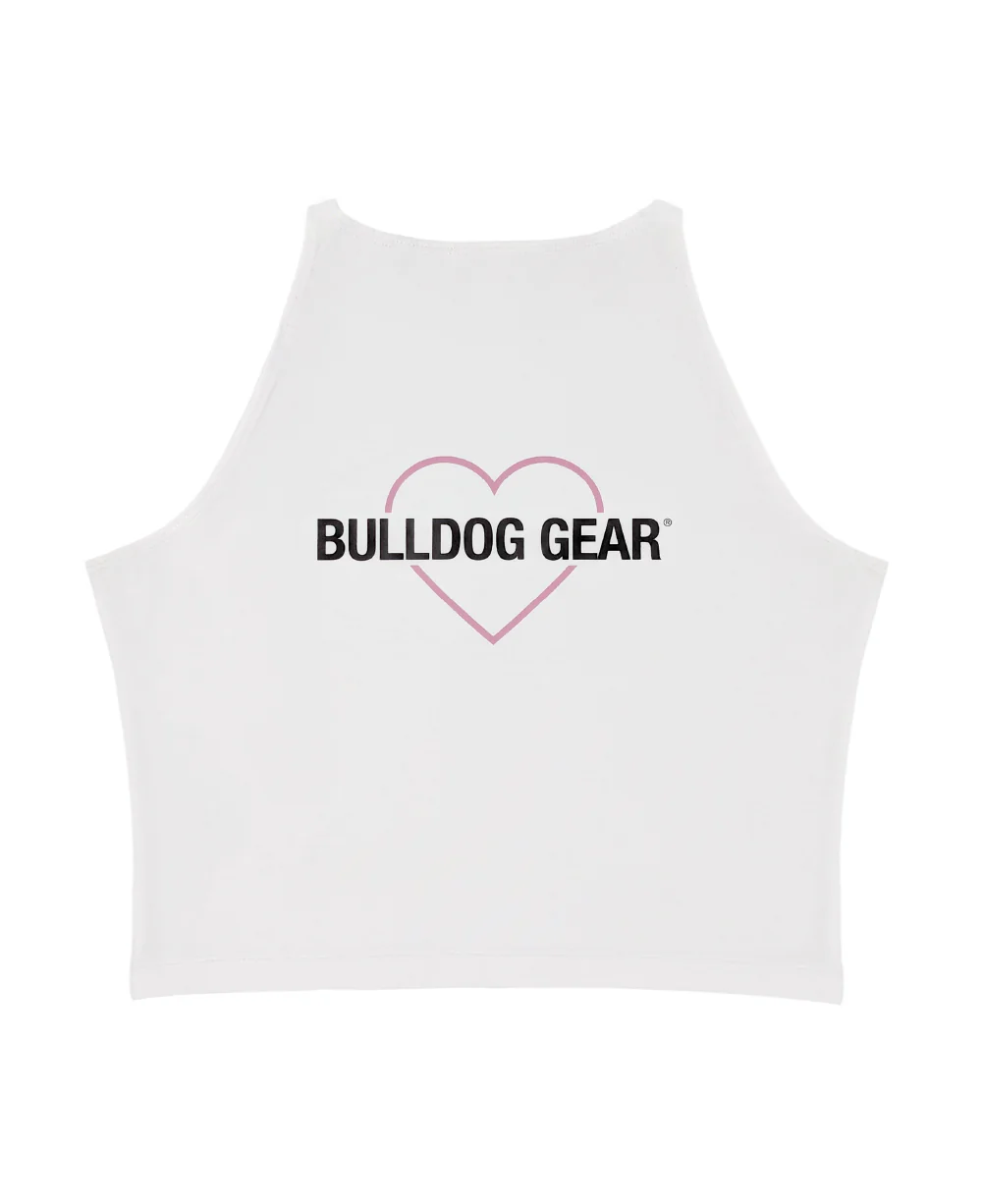 Bulldog Gear - Limited Edition Ladies Heart Crop - We Love Bulldog - Image 6