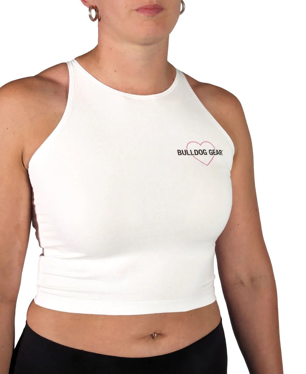 Bulldog Gear - Limited Edition Ladies Heart Crop - We Love Bulldog - Image 7