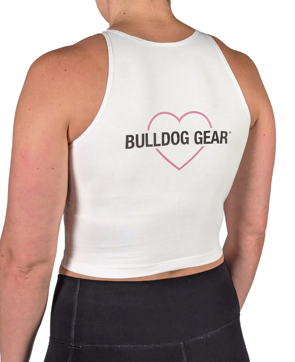 Bulldog Gear - Limited Edition Ladies Heart Crop - We Love Bulldog - Image 8
