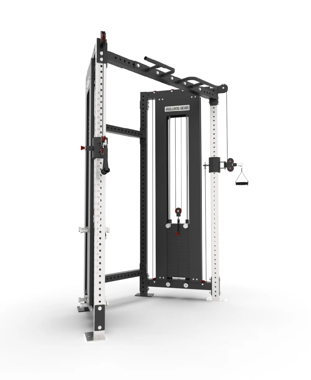 Bulldog Gear - Nemesis Dual Cable Adjustable Pulley Machine - Functional Trainer x2 120kg Stacks