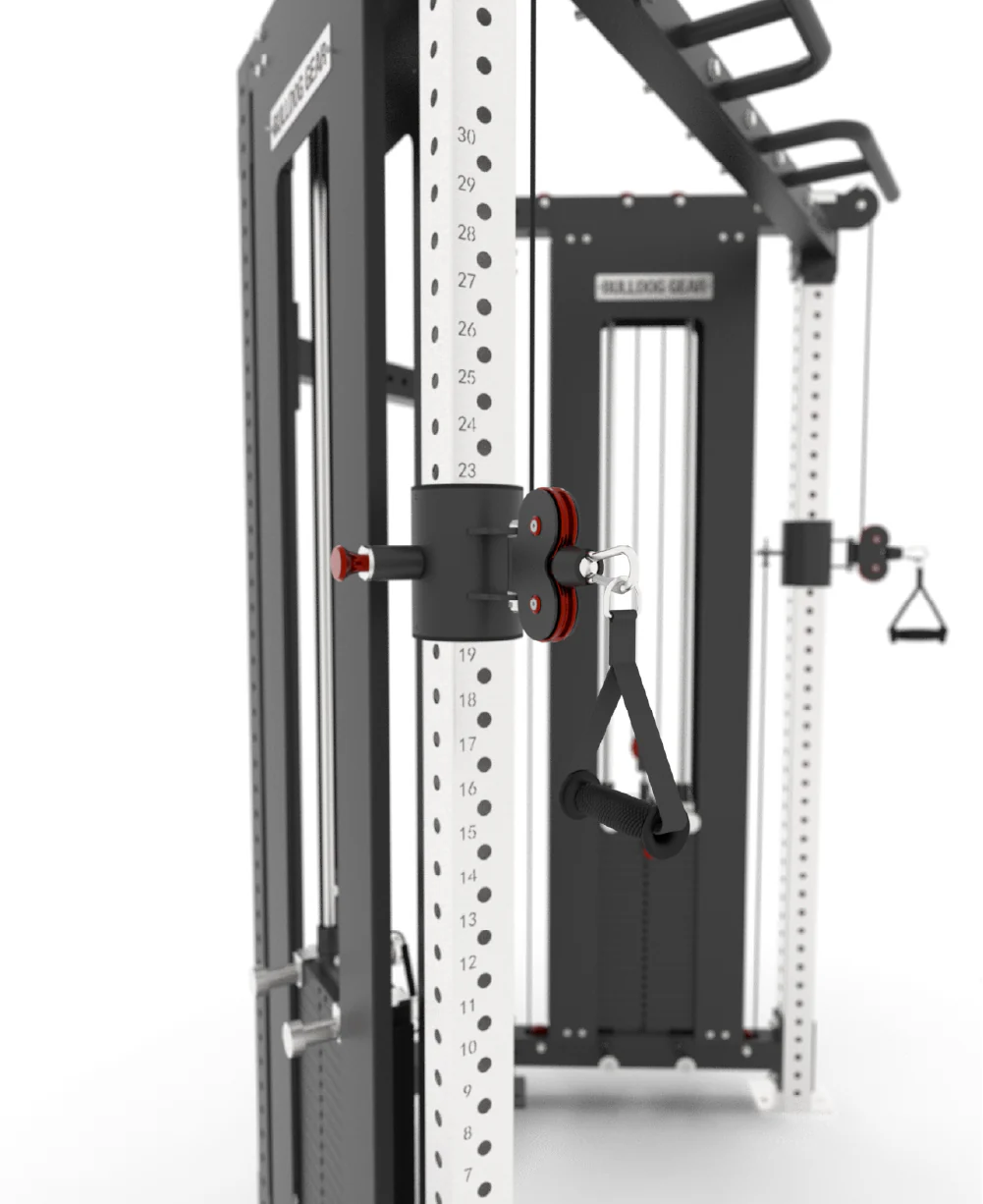 Bulldog Gear - Nemesis Dual Cable Adjustable Pulley Machine - Functional Trainer x2 120kg Stacks - Image 6