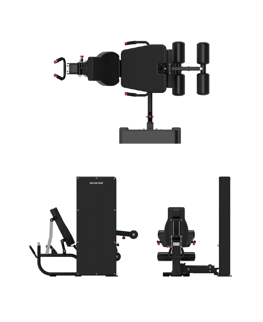 Bulldog Gear - Dual Function Seated Leg Extension/Prone Leg Curl Machine - 120kg Stack - Image 5