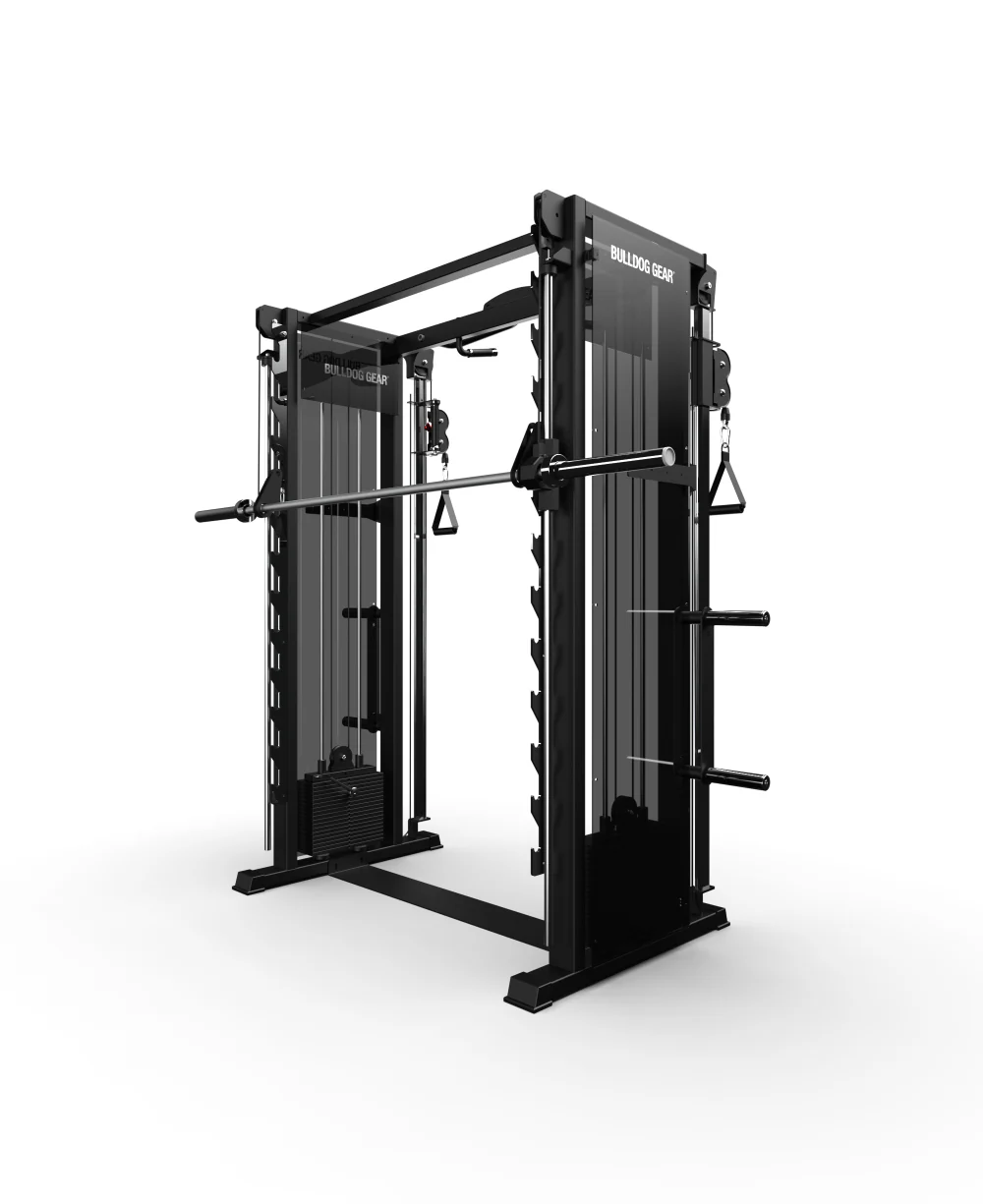 Bulldog Gear - Smith Machine & Functional Trainer Combo - x2 110kg Stacks - Image 6