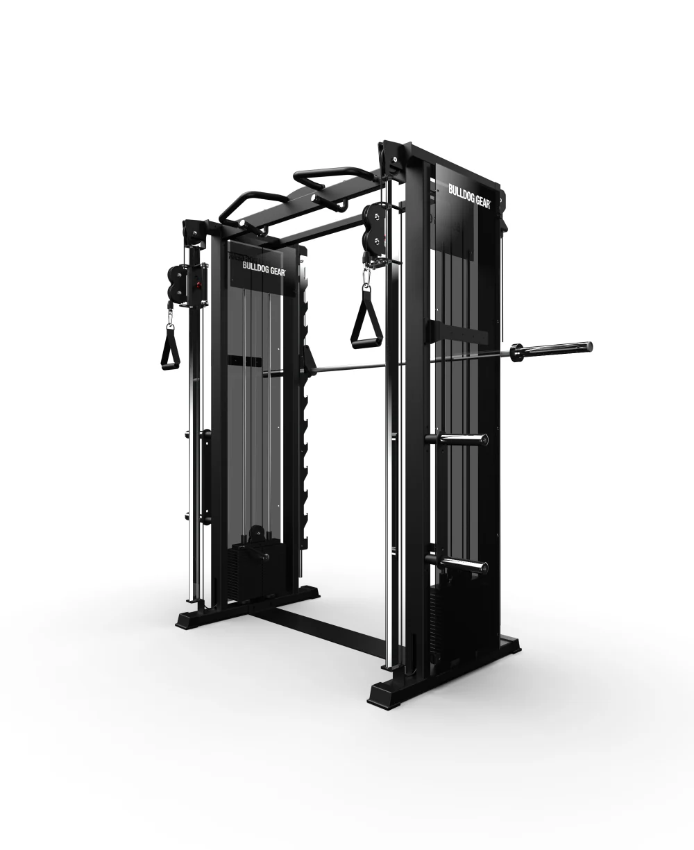Bulldog Gear - Smith Machine & Functional Trainer Combo - x2 110kg Stacks - Image 7
