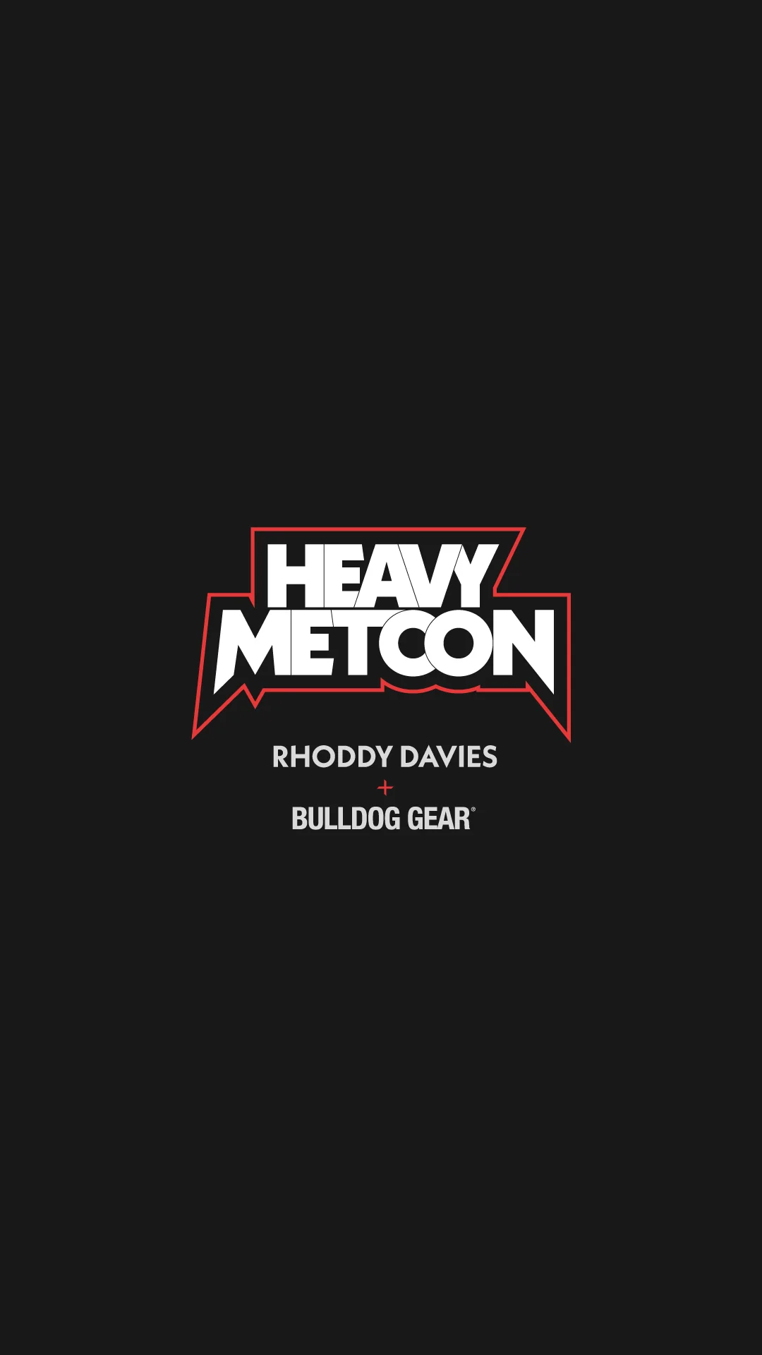 Bulldog Gear - Heavy Metcon - Rhoddy Davies