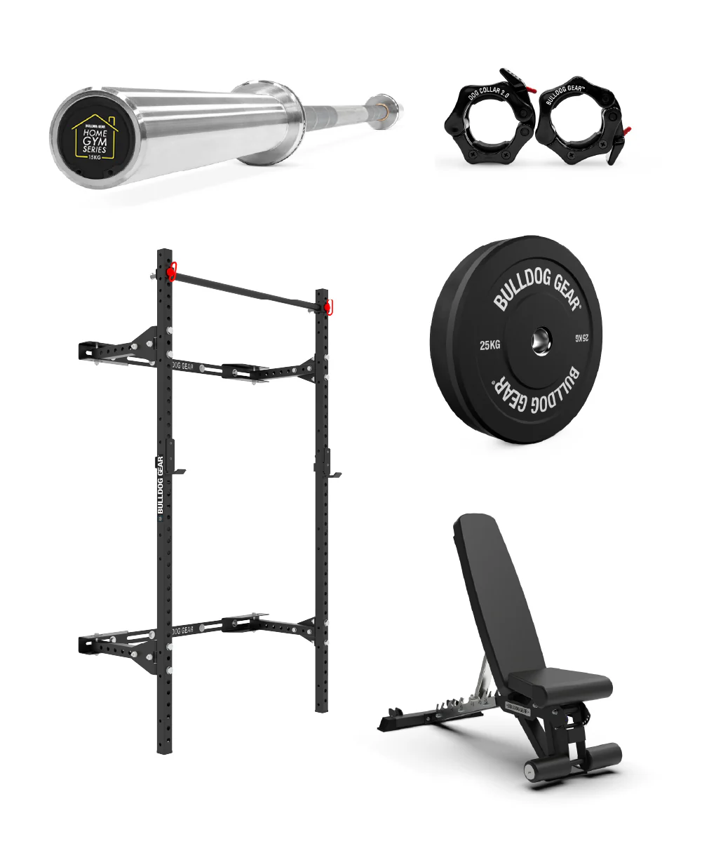 Bulldog Gear - Home Gym - Wall Mounted Bundle - Womens