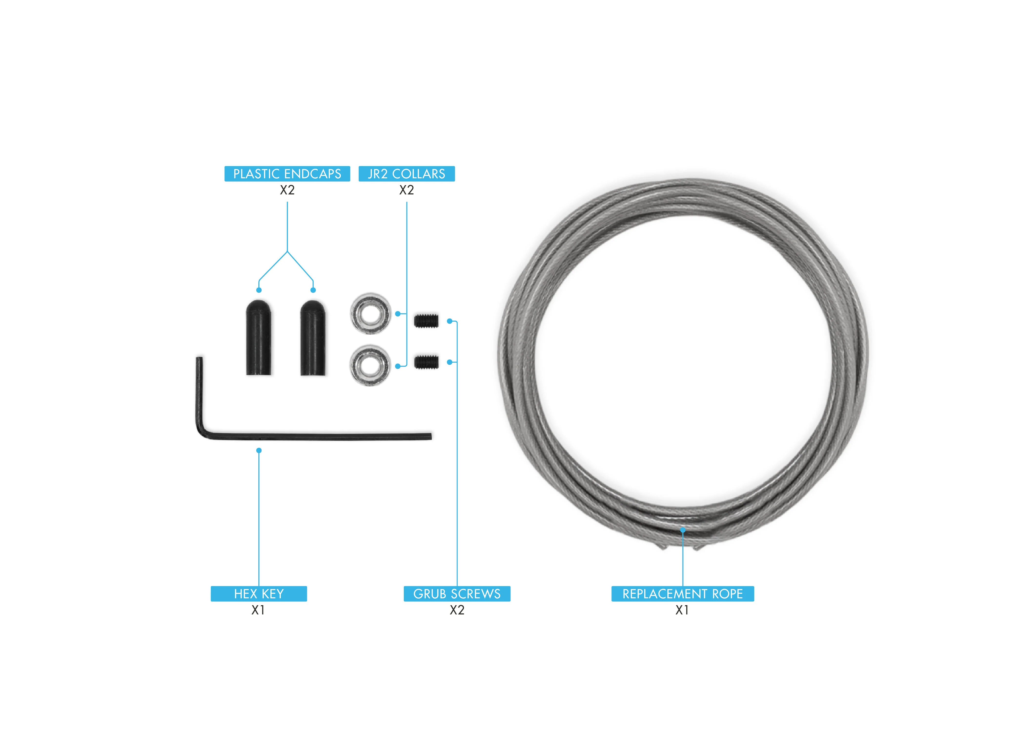 Bulldog Gear - JR2 - Replacement Rope/Assembly Kit - Spare Parts - Image 3