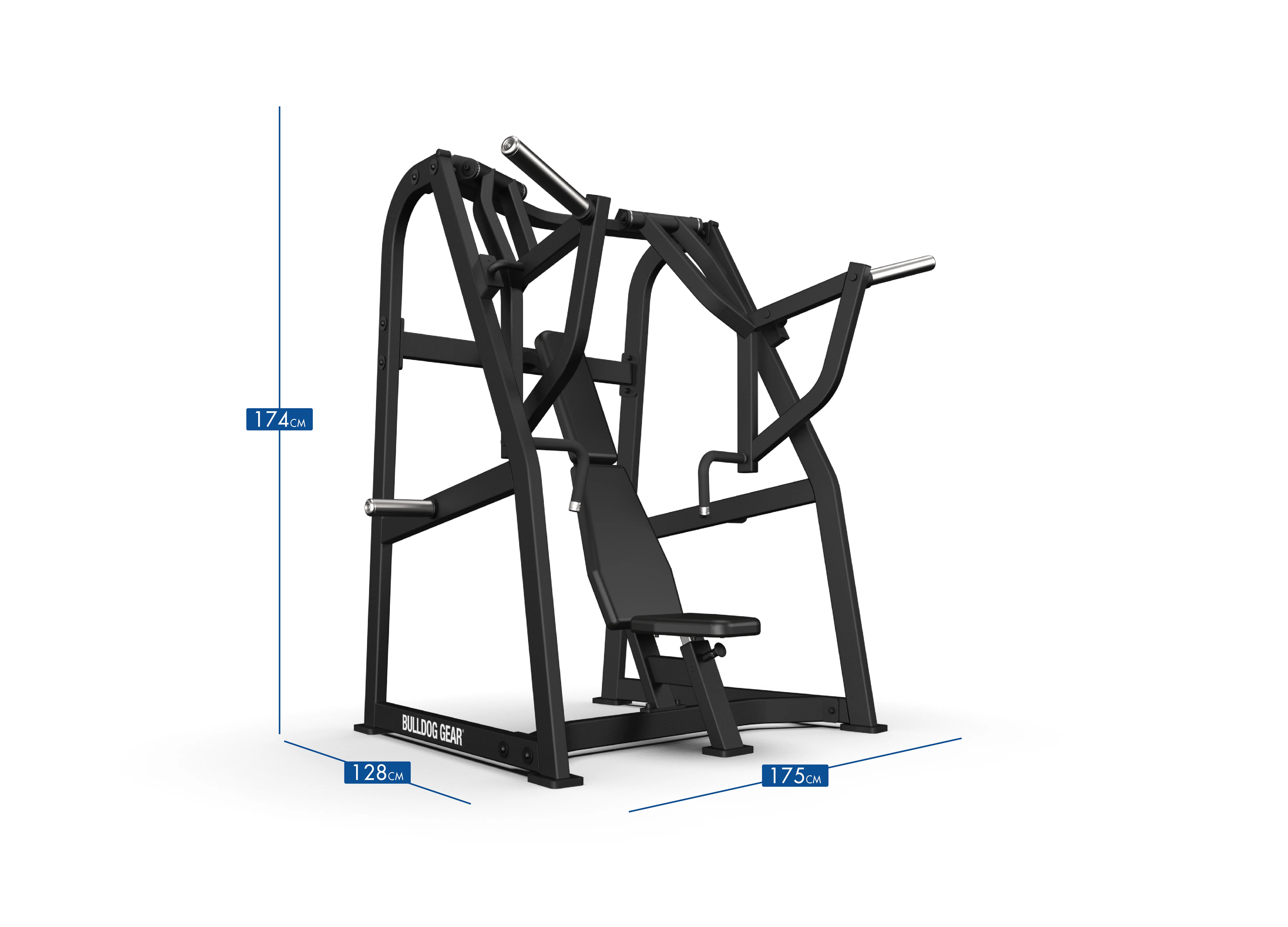Bulldog Gear - Plate Loaded Chest Press Machine - Image 5