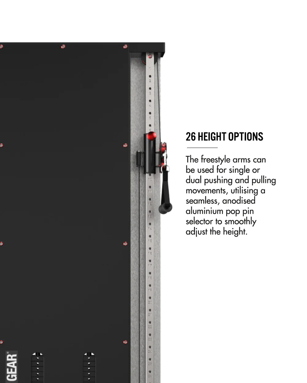 PRE ORDER: DISPATCH W/C 1st JUNE - Bulldog Gear - Zero 2 PLUS Dual Adjustable Cable Pulley Machine x 2 60kg Stacks - Image 3